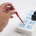 Miniatyrbild 3 av 3: Spänningstestare Test Skruvmejsel Mätpenna Lampa Portabel Krets Test