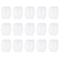 Miniatyrbilde 1 av 3: 200 stk Mesh Sil Bag Sink Sink Filter Mesh Hull Sink Mesh Bag Restaurant Polyester Filter Bag S Transparent 9X9X9cm