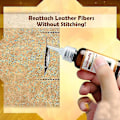 Miniatyrbild 5 av 5: Läderlim Läderreparation Textilfållning Sömnad Extra Stark 30ml (2st)
