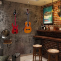 Miniatyrbild 2 av 5: Justerbar Gitarrväggfäste Gitarrkrok Med Skruvar Gitarrställ För Akustisk Elektrisk Bas Mandolin Banjo Ukulele Fiol Svart (4-pack)