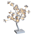Miniatyrbillede 1 af 3: Bordpynt LED Bordlampe LED Stik - Fiberoptiske Lys Skrivebordsdekoration DIY Kunstigt Trælampe T White 10X10X45CM