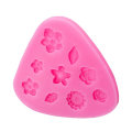 Miniatyrbillede 2 af 5: Blomsterform Silikone DIY Chokolade Kageform Bageforme Muffin Kiks Cookie Pander Cookie Fondant (2 stk)