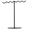 Miniatyrbillede 2 af 2: Smykkearrangør Visningsstativ Ørering Holder Ørering Display Stativ Halskæde Stativ Sort 13.5x12x7cm Black 13.5x12x7cm