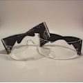 Miniatyrbilde 4 av 5: 7 Farger Lysende LED Visirbriller for Fest, Cosplay, Halloween, Bar, Klubb (Nr. 1 Oppladbare Svart)