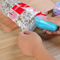 Miniatyrbild 2 av 5: Rosa 2-pack Mini Väska Förseglare Bärbar Snabb 2-i-1 Förseglare för Mini Bärbar Plast Värme