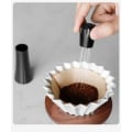 Miniatyrbillede 2 af 5: Espresso-omrører Distributionsværktøj til Barista, 8 Nåle Espresso Kaffeomrører med Stativ Espresso Distributionsværktøj (Sort)