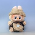 Miniatyrbild 2 av 5: /RYI/Labuboo 17cm Andra Generationens Dockkläder Vinter Tröja Hatt Set för Sittande Party Serie DIY Modell Leksakstillbehör LBB-01