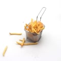 Miniatyrbilde 2 av 3: 2 stk Mini Firkantede Frityrkurver Bordservering Pommes Frites Kurv Pommes Frites Bord Matdisplay Mesh Kurv