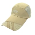 Miniatyrbillede 1 af 2: Voksen Baseball Hat med Lang Skygge til Udendørs Solbeskyttelse UV-Beskyttelse til Klatring Vandreture Camping (grå)Khaki25 Khaki 25*25*1cm