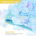 Miniatyrbilde 2 av 5: Petal Ladies Swim Cap: Blomsterbadekappe, Blomsterbadekapper, Stilig Badehette for Fletter og Dreadlocks (Farge og Blå)