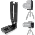 Miniatyrbild 1 av 5: L-fäste Vertikalplatta Montering för Gimbal Stabilisator 1/4'' 3/8'', DSLR Kamera på Videostativ Monopod/3-axlig Handhållen Gimbal Stabilisator