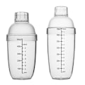 Miniatyrbilde 1 av 3: Tekanne Glass Frostsikker Ristflaske Bartender Shaker Snøgram Kanne Tin Shaker Bartender Ristkopp Transparent Farge 22x5.5cm Transparent Color 22x5.5cm