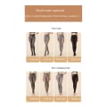 Miniatyrbillede 3 af 5: 1 Pak Kvinders Foret Leggings, Vintervarm Sort Termisk Fitness Yoga Leggings Black A S(40-70KG)
