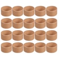 Miniatyrbild 1 av 2: 20 st Vit Kartongräsrör Papprör Förvaringstuber Papprör Cylindrar DIY Hantverk Pappersrulle DIY Papprör Brun 5,2X3cm Brown 5.2X3cm