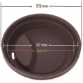 Miniatyrbild 2 av 4: Silikonlock för Dricksglas Spillskyddande Mugglock Återanvändbara Kaffe Mugglock Kaffe Koppar
