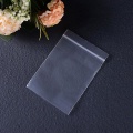 Miniatyrbillede 3 af 3: 100 stk. 6x8cm Tykke Genanvendelige Plastikklare Forseglingsposer Lynlås Genlukkelige Opbevaringsposer Dispenserpose