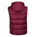 Pikkukuva 4 / 5: Miesten Topattu Liivi Slim Fit Hihaton Takki Irrotettava Huppu Liivi MWine Red Wine Red M