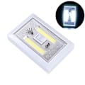 Pikkukuva 1 / 3: Seinämallinen ulkovalo LED-valokytkimellä Langaton LED-valo COB LED-valo Paristokäyttöinen valo Valkoinen White