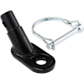 Miniatyrbillede 1 af 5: Cykeltrailer Hitch Connecto Kobling Cykeladapter til børnetrailere, kæledyrscykeltrailere, sort adapter