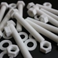 Miniatyrbilde 3 av 5: Sekskantet Hode, (pp), M10 X 70mm, Plastbolter, Muttere & Skiver, - Skruer 20stk Hvit