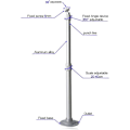 Miniatyrbilde 3 av 5: Projector Takmontering Brakett for Vegg og Tak 20-40cm, Rotterbar Aluminium Takbrakett