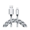 Miniatyrbilde 3 av 3: 5-pakning 2m Flettede Lightning-kabler Lade- og Datakabel for iPhone 11 13 14{HH}_RY
