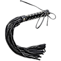 Pikkukuva 2 / 4: Bull Whip - Pehmeä nahka ja mokkanahkainen punottu kärki ratsastushevosen urheiluihin