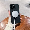 Miniatyrbillede 3 af 5: RY/Lens Kamerabeskyttelse Slankt Trådløst Opladnings Mobiltelefoncover til iPhone 13 14 15 16 Pro Max Hårdt PC Mobiltelefon Shell Black For iPhone 14 Pro Max