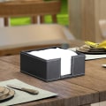 Miniatyrbillede 4 af 4: PU Læder Firkantet Cocktail Serviet Holder Tissue Box Papir Serviet Dispenser Bar Caddy Til Spisebord Hotel Kontor Hjem