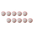 Miniatyrbilde 2 av 3: 20 stk Hoppballer Baseballmønster Hoppballer Kreative Hoppballer Rød 2,9X2,9CM Red 2.9X2.9CM