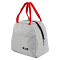 Pikkukuva 1 / 3: 1 kpl Kannettava Lämpöä Säilyttävä Lounaspussi Opiskelijan Lounaskuppi Bento-pussi Harmaa 25.5X20X18CM Grey 25.5X20X18CM