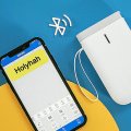 Miniatyrbillede 5 af 5: Bærbar Etiketprinter, Mini Etiketprinter, Termisk Etiketprinter Navn Pris Sticker Printer Lommestørrelse Bt Trådløs Forbindelse Med App Til Hjemmekontor S