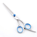 Miniatyrbillede 2 af 5: Hårklippesaks og tyndingssaks, Professionelle rustfrit stål barbersaks med skarpe blade, Ergonomiske frisørsaks