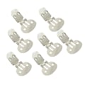Miniatyrbillede 2 af 4: 100 stk. Blanke Sko-Klips i Rustfrit Stål DIY Håndværk Fund Accessories (32mm X 20mm) Sølv 100 stk. Silver 100pcs