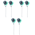 Miniatyrbilde 2 av 2: 6 stk 3-trinns justerbar 220V takvifte trekkbryter takvifte lys lampe erstatning trekk 6 pcs