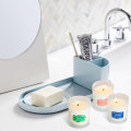 Miniatyrbilde 4 av 5: 12 Duftlys Soyavoks Duftlys Luftfrisker Mainstays Teelys Soyavoks Glass Familiegavesett