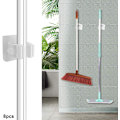 Miniatyrbilde 3 av 5: Kost- og Moppholder, Selvklebende Veggfeste, Robust Organiseringsstativ, Rask Utgivelse Klemmer for Mopp/Kost/Hageverktøy