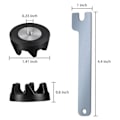 Pikkukuva 2 / 4: 6 kpl 9704230 Blenderin kytkimen varaosat 1 jakoavaimella Kitchen Aid WP9_ryy -laitteeseen