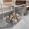 Miniatyrbillede 2 af 4: Kapsel Kaffe Opbevaringsstativ Kasse Bordplade Transparent Akryl