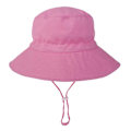 Pikkukuva 1 / 5: Vauvan aurinkolippis Kesä Ranta Upf 50+ Auringonsuojaus Vauvan Poikien Lippikset Taaperon Aurinkolippikset Lakki Vauvan Tytölle Lapselle Bucket HatMPINK M PINK