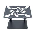 Miniatyrbild 5 av 5: Laptopställ i aluminiumlegering, hopfällbart, justerbar höjd, laptopkylningsfäste för laptop, notebook, surfplatta_RY
