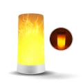 Miniatyrbilde 5 av 5: Flammeffektlys, USB-oppladbart batteridrevet flammelampe, peislys med fjernkontroll og timer, vanntett dimbar med 4 moduser