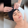 Miniatyrbilde 5 av 5: Spa Hårbånd Sminke Hårbånd Sport Yoga Dusj Vask Ansikt Justerbart Stretch Håndkle Med Magisk Tape (4 stk)