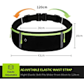 Miniatyrbild 5 av 5: /Ryi/ Running Belt with Waterproof Adjustable Elastic Band, Sweatproof Large Capacity Waist Bags, Perfect for Running and Outdoor Activities