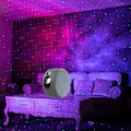 Miniatyrbild 5 av 5: Ny Stjärnhimmelsprojektorlampa Färgglad 3D Vision Led Laser Nebula Lamp Led Projektionslampa Eller Barn, Rum, Semester, Födelsedagsfester Grå Grey US Plug