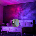 Miniatyrbilde 5 av 5: Ny Stjernehimmel Projeksjonslampe Fargerik 3D Visjon Led Laser Nebula Lampe Led Projeksjonslampe For Barn, Rom, Ferier, Bursdagsselskaper Grå Grey US Plug