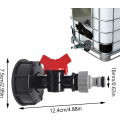 Miniatyrbillede 5 af 5: IBC Adapter til Havevandtank IBC S60x6 med Hane og Tilbehør