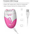 Miniatyrbillede 3 af 5: Kompakt Elektrisk Skraber, Genopladelig, Epilator Razor til Kvinder