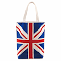 Miniatyrbillede 1 af 4: Dametasker i Canvas Miljøvenlig Canvas Tung Canvas Taske Flag Bomuld Tote Økologisk Flag Tasker