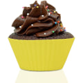 Miniatyrbild 3 av 4: Muffinsformar i silikon, 24 stycken återanvändbara formar för muffins